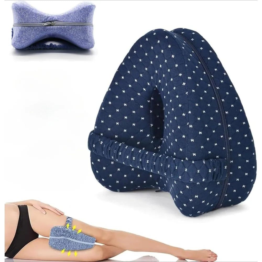 Duerma sin dolor: ¡almohada Revoget para alinear caderas y piernas!