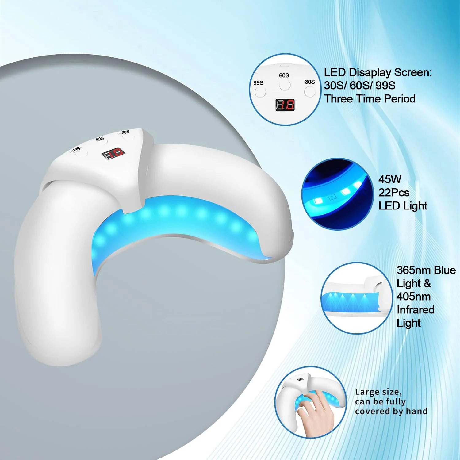 Cura los hongos en las uñas en casa con tecnología láser