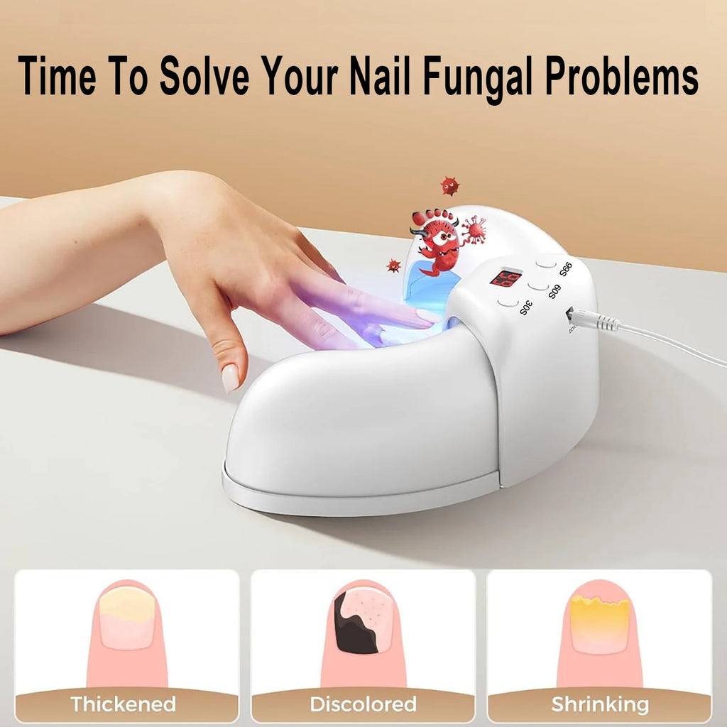 Cura los hongos en las uñas en casa con tecnología láser